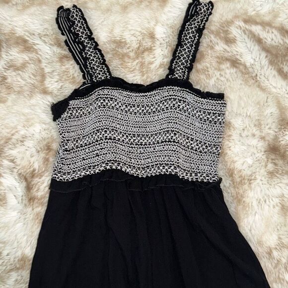 miami black jumpsuit with elastic top | Sz S - Picture 3 of 4